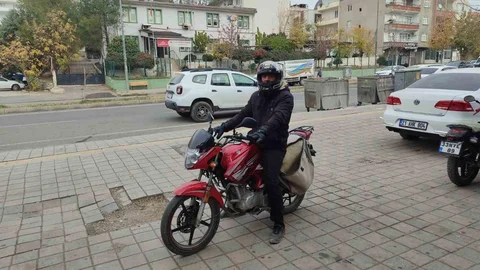 Diyarbakır'da Motosiklet Sürücüsüne Ceza Kesildi
