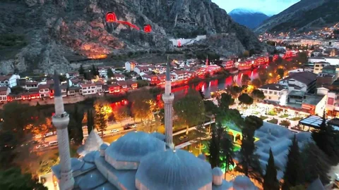 Amasya'da Yeni Aydınlatma Projesi