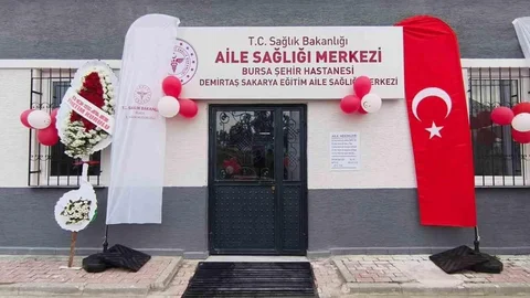 Demirtaş’a Yeni Aile Sağlığı Merkezi Açıldı