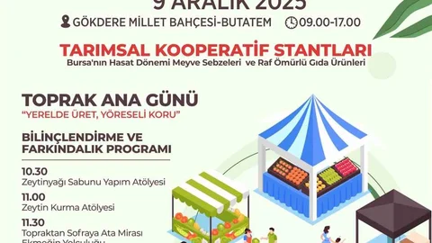 Bursa'da Tarım Şenliği Düzenleniyor
