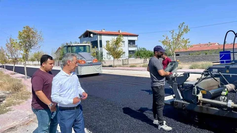 Aksaray'da Yol Yenileme Çalışmaları Devam Ediyor