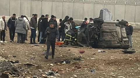 Batman'da Trafik Kazası Meydana Geldi