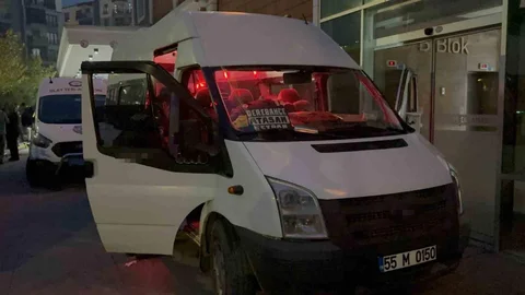 Samsun'da Dolmuş Şoförüne Silahlı Saldırı