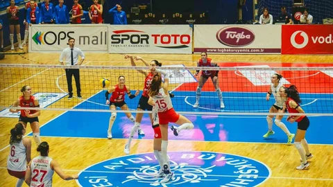 Aydın'da Sultanlar Ligi Maçı Sonucu