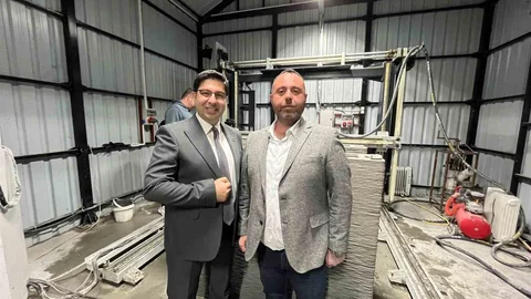 Bursa Uludağ Üniversitesi 3D beton yazıcı ile 3 günde 300 metrekarelik ev yapacak