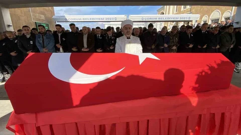 Çorumlu Üsteğmen Son Yolculuğuna Uğurlandı