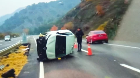 Adıyaman'da Otomobil Kazası