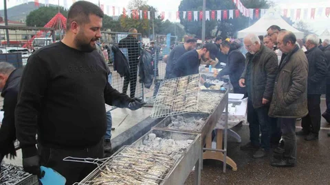 Perşembe Hamsi Festivali Büyüledi