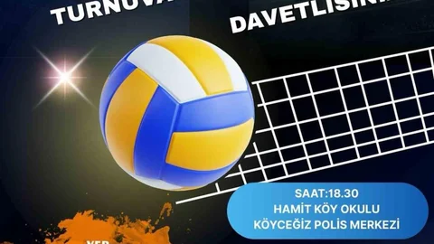 Köyceğiz'de Voleybol Turnuvası Heyecanı