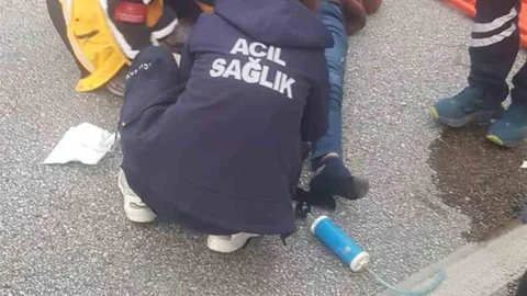 Burdur'da Trafik Kazası: Motosiklet Sürücüsü Yaralandı