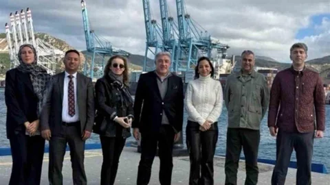 Ergun Arıburnu, Tanger Med Limanı'nı İnceledi