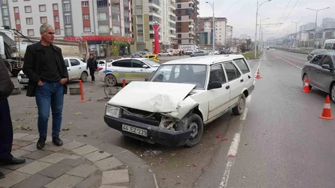 Malatya'da Trafik Kazası Meydana Geldi