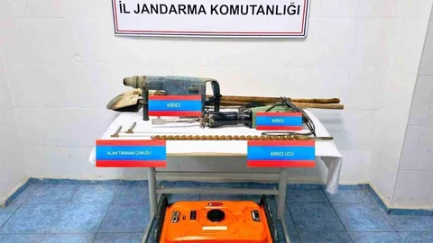 Yerköy'de Kaçak Kazı Operasyonu