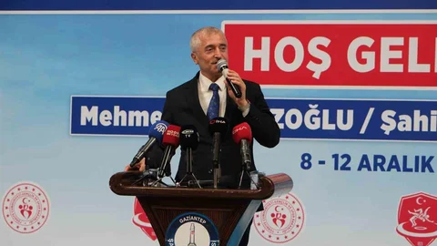 Türkiye Güreş Şampiyonası Gaziantep'te Başladı