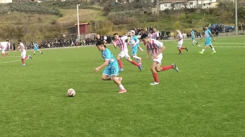 Manisa'da Tarihi Amatör Lig Maçı