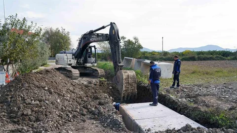 Muğla'da Yağmur Suyu Hatları Yenileniyor