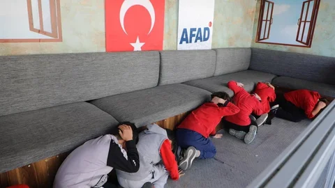 Manisa’da Deprem Simülasyonu Gerçekleştirildi