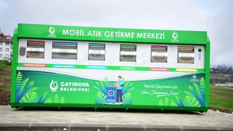 Çayırova'da Mobil Atık Merkezleri Açıldı