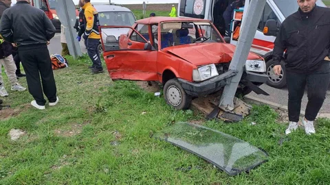 Kırklareli'nde Trafik Kazası Gerçekleşti