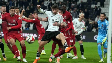 Beşiktaş ve Gaziantep FK Eşitliği Sağladı