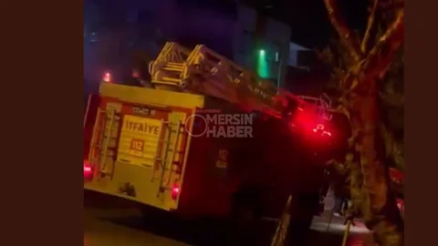 Toroslar'da Ev Yangını: Elektrikli Sobadan Çıktığı Düşünülüyor!
