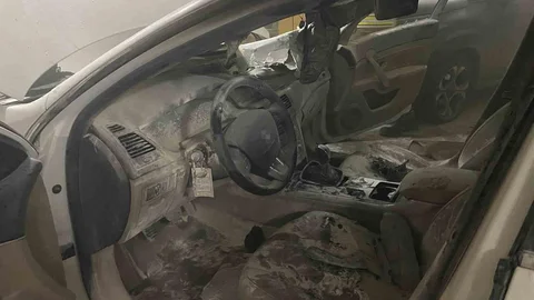 Bursa'da Otopark Yangını Korkuttu