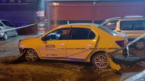 Bursa'da Gasp Edilen Ticari Taksi Durduruldu