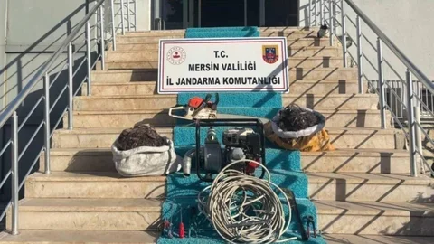 Gülnar ve Aydıncık’ta 7 Trafo Soyan Kablo Hırsızları Yakalandı: 2 Kişi Tutuklandı
