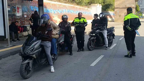 Manavgat'ta Motosiklet Denetimi Sonuçları