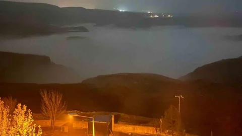 Batman'da Sis Manzarası