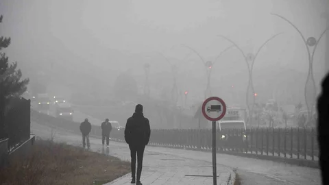 Yozgat'ta Görüş Mesafesi Düşük