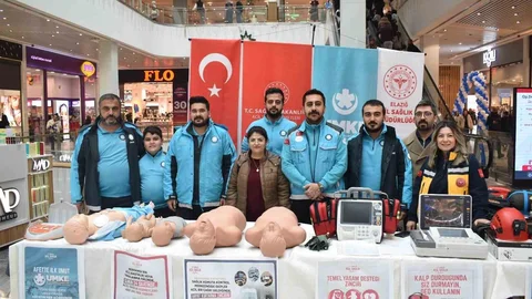 Elazığ'da Acil Sağlık Etkinliği