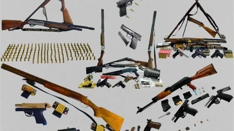 Kale'de Kaçak Silah Operasyonu