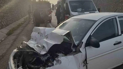 Elazığ'da Trafik Kazası Meydana Geldi