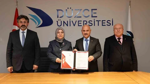 Düzce'de Eğitimde İşbirliği Protokolü İmzalandı