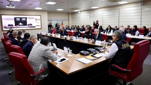 Mersin'de "Tam Ölçekli Radyasyon Acil Durum Tatbikatı" Kapsamında Koordinasyon Toplantısı Gerçekleştirildi