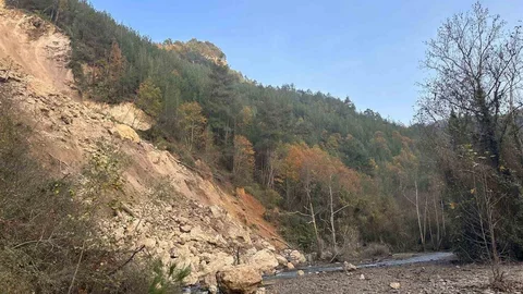 Hatay'da Yaylada Heyelan Olayı