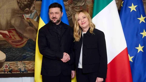 Zelenskiy, İtalya Başbakanı Meloni ile Görüştü