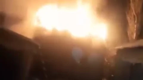 Yüksekova’da Kalorifer Kazanı Yangını