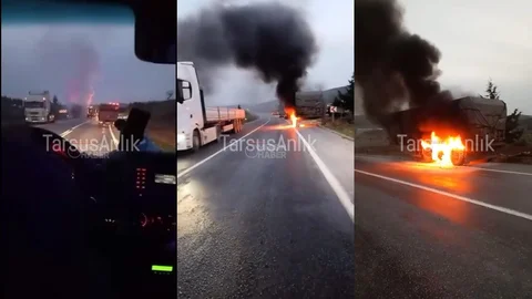 Tarsus'ta Dorse Yangını