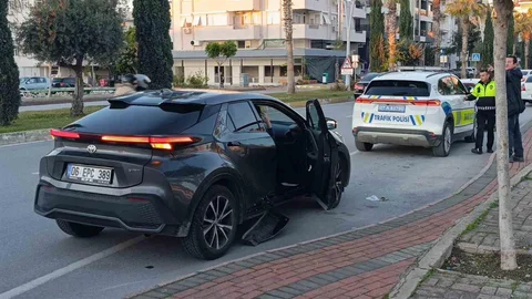 Antalya'da Motosiklet Kazası