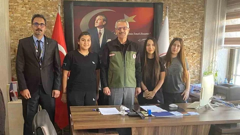 Söke'de Öğrencilere Tarım Bilgilendirmesi