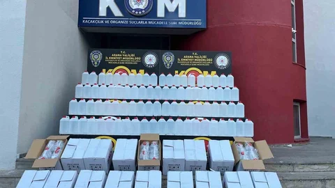 Adana'da Yılbaşı Öncesi Sahte İçki Operasyonu