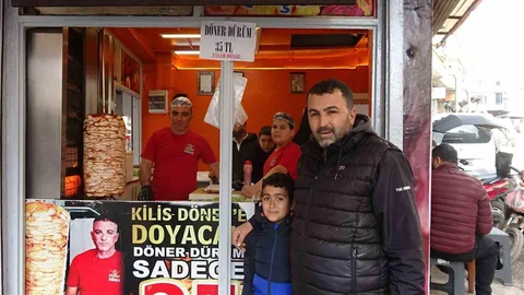 Kilis'te Döner Fiyatları Düşüyor