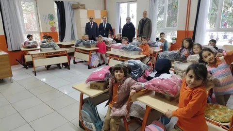 Bilecik'te Öğrencilere Kış Desteği