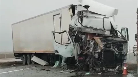 Konya'da Tır Kazası: 1 Yaralı