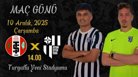 Aydınspor Turgutlu'da Maç Yapıyor