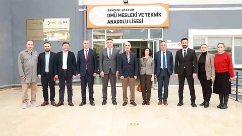 Samsun'da Mesleki Eğitim Projeleri Görüşüldü