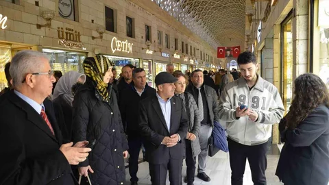 Bursa Kapalıçarşı'da Dumansız Hava Sahası Bilgilendirmesi