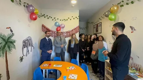 Burhaniye'de Özel Çocuklara Destek Projesi